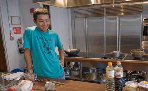 Cooking with Atsushi