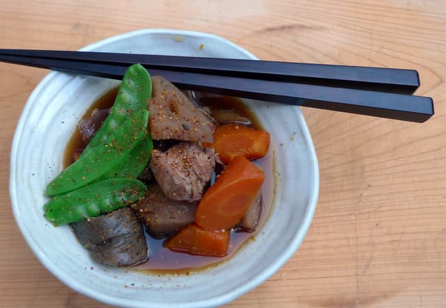 Simmered Chicken and Vegetables