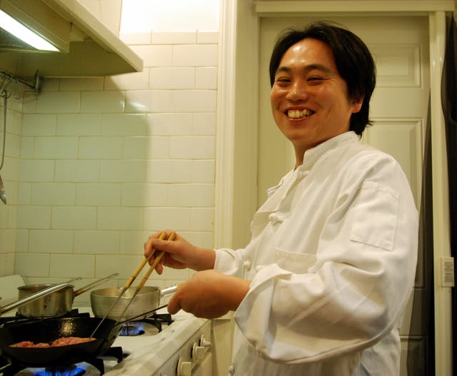 Cooking with Chef Isao Yamada